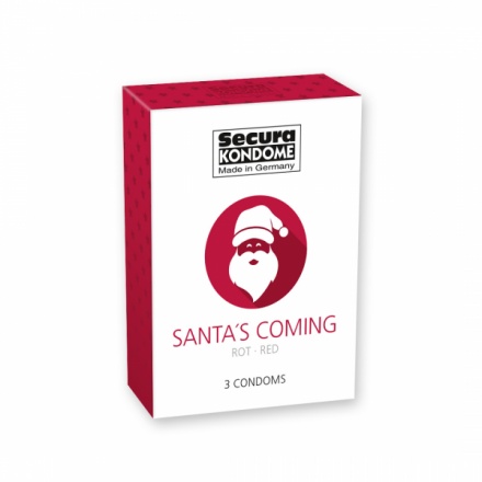 Kondomy Santa's Coming pack of 3, 04164360000