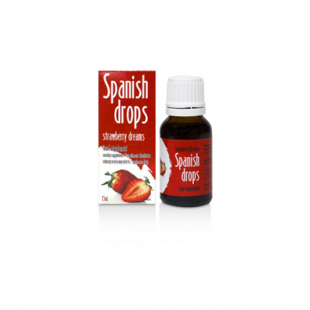 Španělské mušky jahoda - SpanishFly Strawberry Dreams 15ml, 115000094