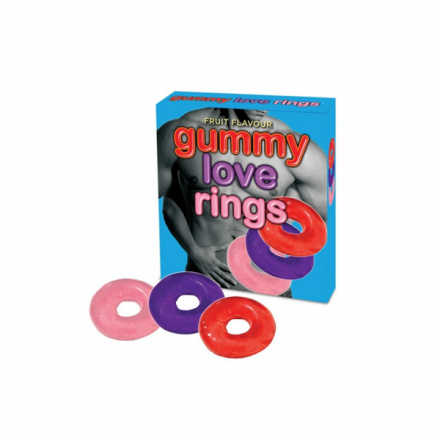 Jedlý kroužek Gummy Love Rings, 37025