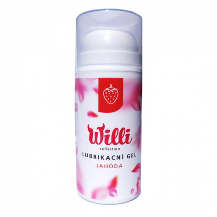 Lubrikační gel WILLI jahoda 100 ml, Willi-jahoda