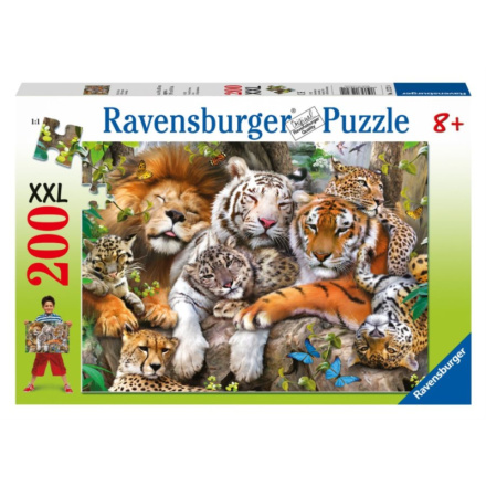 RAVENSBURGER Puzzle Kočičí zdřímnutí XXL 200 dílků 110072