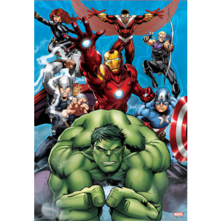 EDUCA Puzzle Avengers - Sjednocení 200 dílků 110199