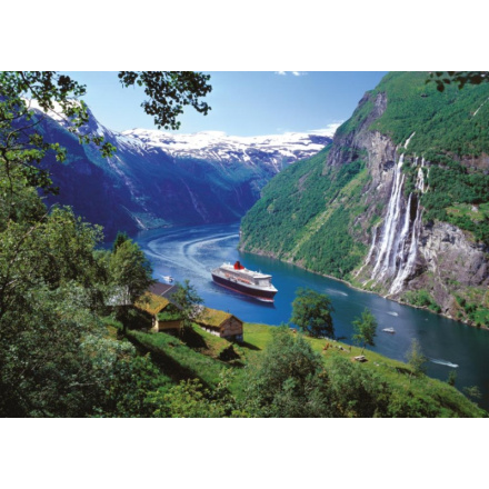 RAVENSBURGER Puzzle Norský fjord 1000 dílků 1105