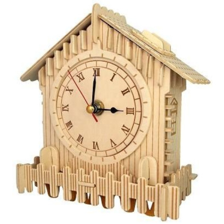 WOODEN TOY , WCK 3D puzzle Hodiny PF003 111557