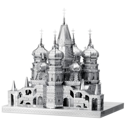 METAL EARTH 3D puzzle Chrám Vasila Blaženého (ICONX) 112105