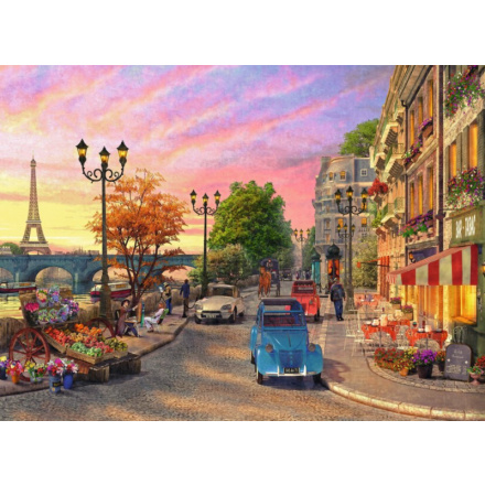 RAVENSBURGER Puzzle Večer v Paříži 500 dílků 113416