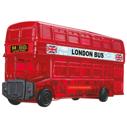 HCM KINZEL 3D Crystal puzzle Londýnský autobus 53 dílků 115026