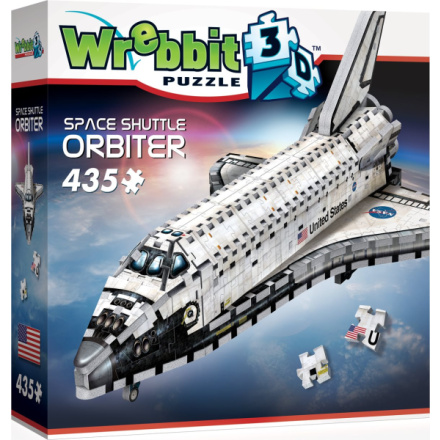WREBBIT 3D puzzle Raketoplán Orbiter 435 dílků 117323
