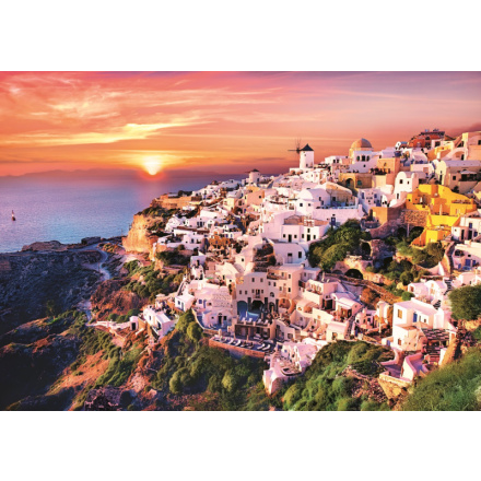TREFL Puzzle Západ slunce nad Santorini, Řecko 1000 dílků 117338