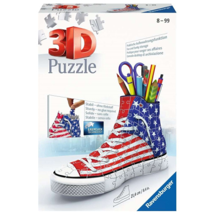 RAVENSBURGER 3D puzzle Kecka (americká) 112 dílků 117655