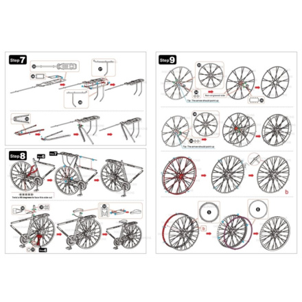 METAL EARTH 3D puzzle Bicykl (ICONX) 117904