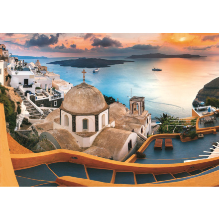 TREFL Puzzle Santorini, Řecko 1000 dílků 118225