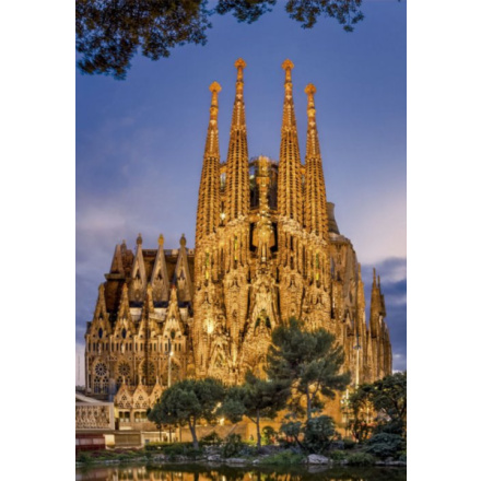 EDUCA Puzzle Sagrada Familia, Barcelona (Španělsko) 1000 dílků 118363