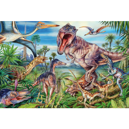 SCHMIDT Puzzle Mezi dinosaury 60 dílků 118442