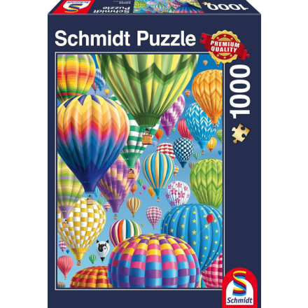 SCHMIDT Puzzle Nebe plné balónů 1000 dílků 118658