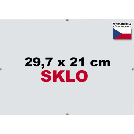 BFHM Rám Euroclip 29,7x21cm A4 (sklo) 122928