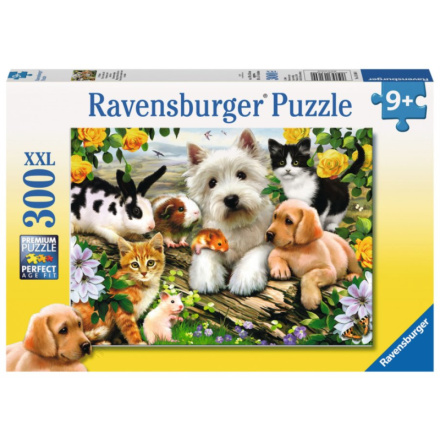 RAVENSBURGER Puzzle Zvířecí přátelé XXL 300 dílků 123396