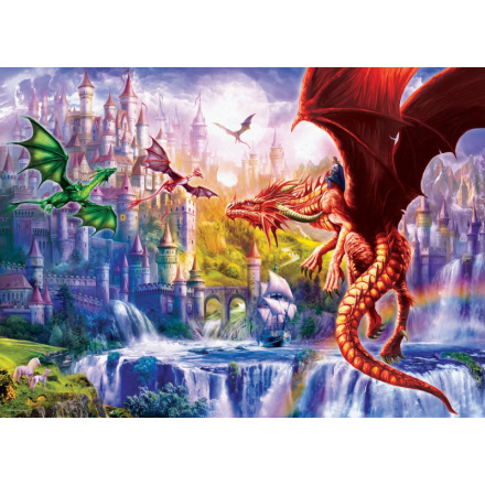EUROGRAPHICS Puzzle Království draků XL 500 dílků 123703