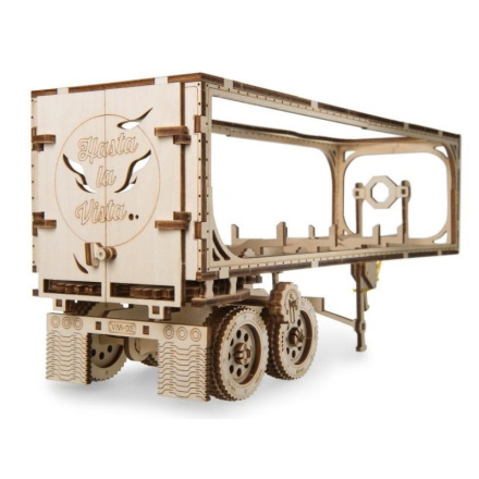 UGEARS 3D puzzle Přívěs pro Heavy Boy kamion VM-03 138 dílků 123932