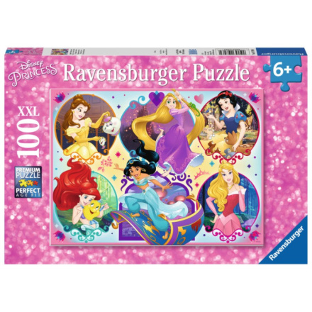 RAVENSBURGER Puzzle Disney princezny: Buď silná, buď svá XXL 100 dílků 123956
