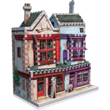 WREBBIT 3D puzzle Harry Potter: Prvotřídní potřeby pro famfrpál a Slug & Jiggers Apothecary 305 dílků 124327