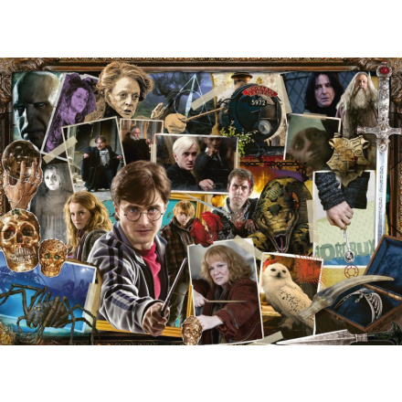 RAVENSBURGER Puzzle Harry Potter a Relikvie smrti 1000 dílků 124527