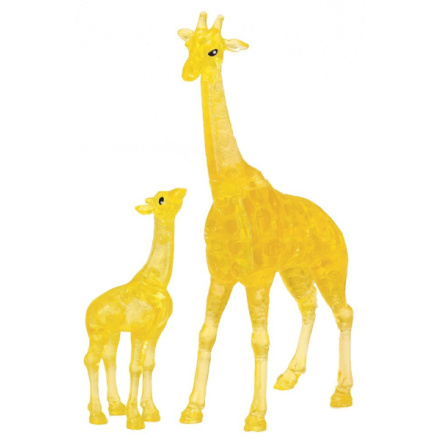 HCM KINZEL 3D Crystal puzzle Žirafa s mládětem 38 dílků 124775