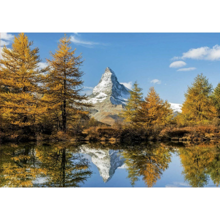 EDUCA Puzzle Podzimní Matterhorn, Švýcarsko 1000 dílků 124847