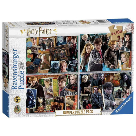 RAVENSBURGER Puzzle Harry Potter 4x100 dílků 125358