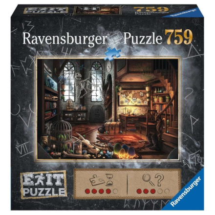 RAVENSBURGER Únikové EXIT puzzle Dračí laboratoř 759 dílků 125360