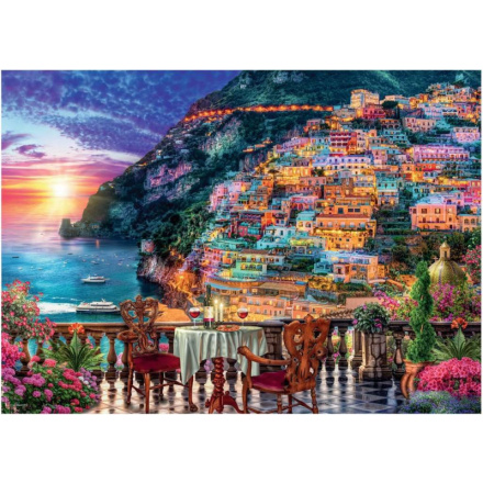 RAVENSBURGER Puzzle Positano, Itálie 1000 dílků 125363