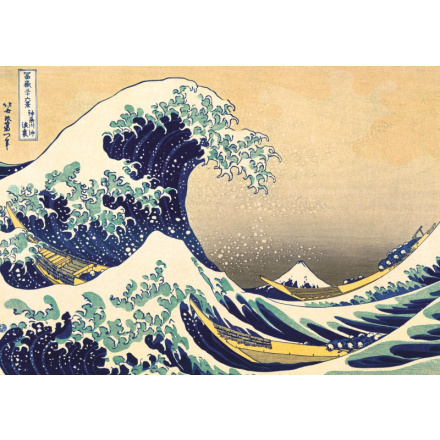 TREFL Puzzle Art Collection: Velká vlna u pobřeží Kanagawy 1000 dílků 125417