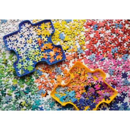 RAVENSBURGER Puzzle Barevná paleta dílků 1000 dílků 128941