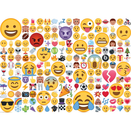 EUROGRAPHICS Puzzle Emoji: Jaká je tvá nálada? 1000 dílků 129599