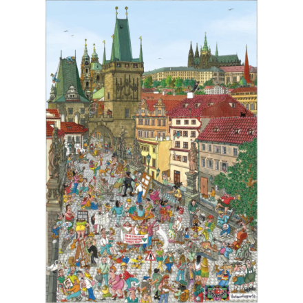 DINO Puzzle Mostecká věž, Praha 500 dílků 130029