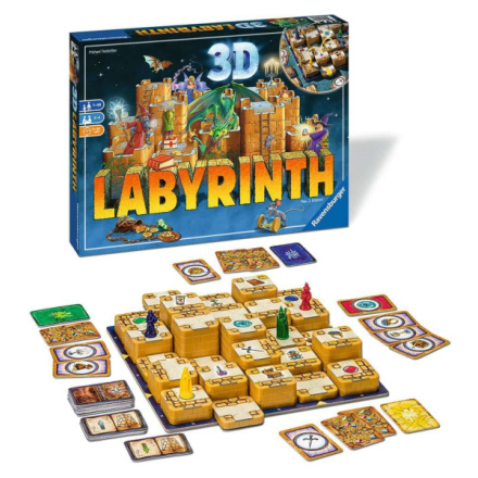 RAVENSBURGER Hra Labyrinth 3D 130836