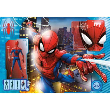 CLEMENTONI Puzzle Spiderman: Profil 104 dílků 131069