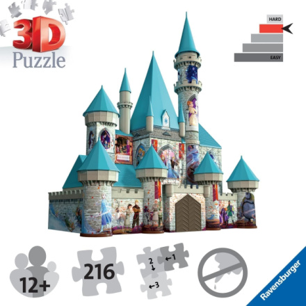 RAVENSBURGER 3D puzzle Elsin ledový palác 216 dílků 131080