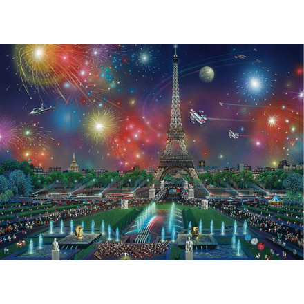 SCHMIDT Puzzle Ohňostroj nad Eiffelovou věží 1000 dílků 131945