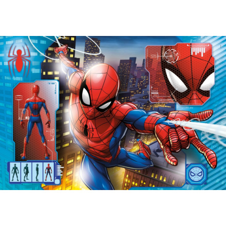 CLEMENTONI Puzzle Spiderman: Profil MAXI 24 dílků 132027