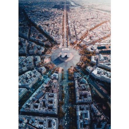 RAVENSBURGER Puzzle Pohled na Paříž 1000 dílků 132731