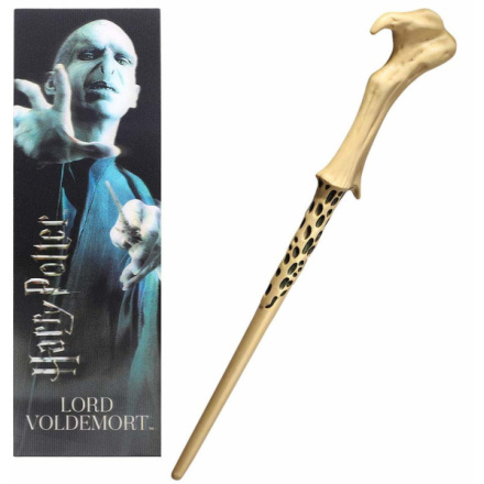 NOBLE PARTNERS Kouzelnická hůlka Lorda Voldemorta s 3D záložkou 133293
