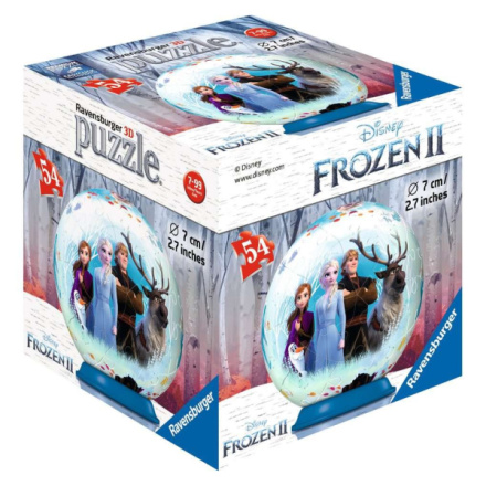 RAVENSBURGER 3D Puzzleball Ledové království 2: Přátelství 54 dílků 133379