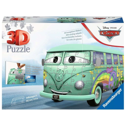 RAVENSBURGER 3D puzzle Autobus Cars: Fillmore 162 dílků 133387