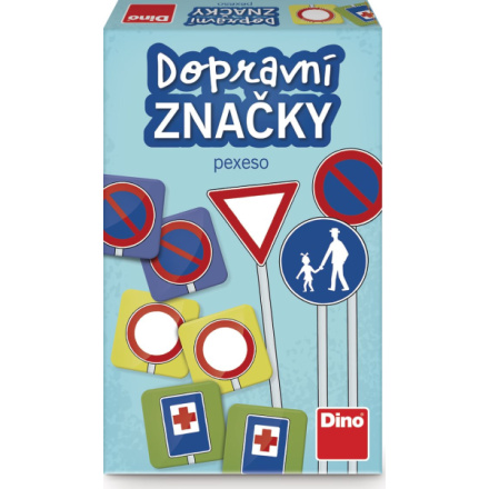 DINO Pexeso Dopravní značky 133715