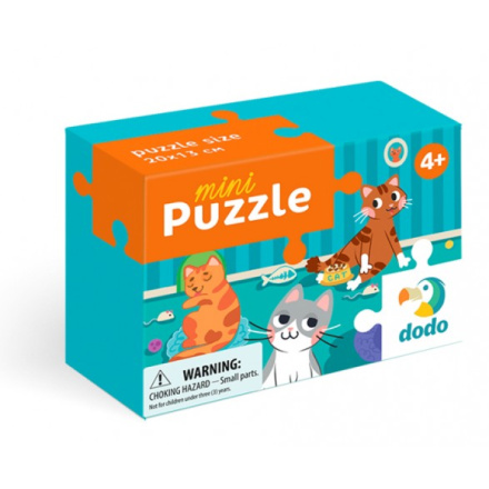 DODO Puzzle Bláznivé kočky 35 dílků 134009