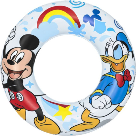 BESTWAY Nafukovací kruh Mickey Mouse a Kačer Donald 56cm 134415