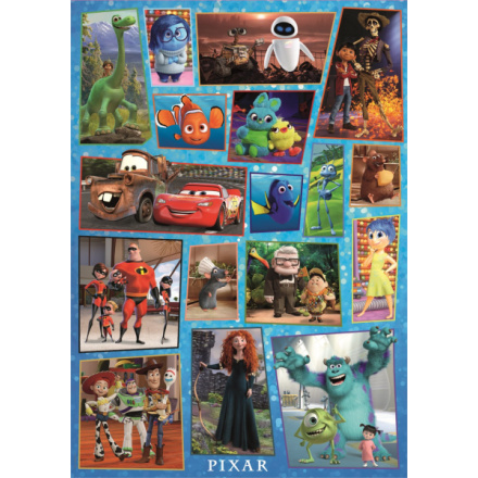 EDUCA Puzzle Pixar - pohádková rodina 1000 dílků 134689