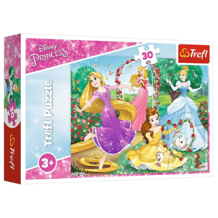 TREFL Puzzle Disney princezny: Být princeznou 30 dílků 135458