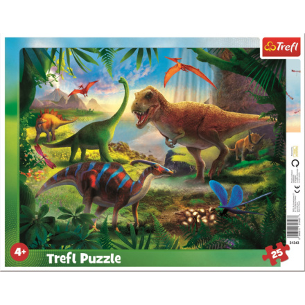 TREFL Puzzle Dinosauři 25 dílků 135473